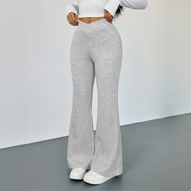 Women's Casual Daily Hot Girl Slim Fit Bootcut Trousers