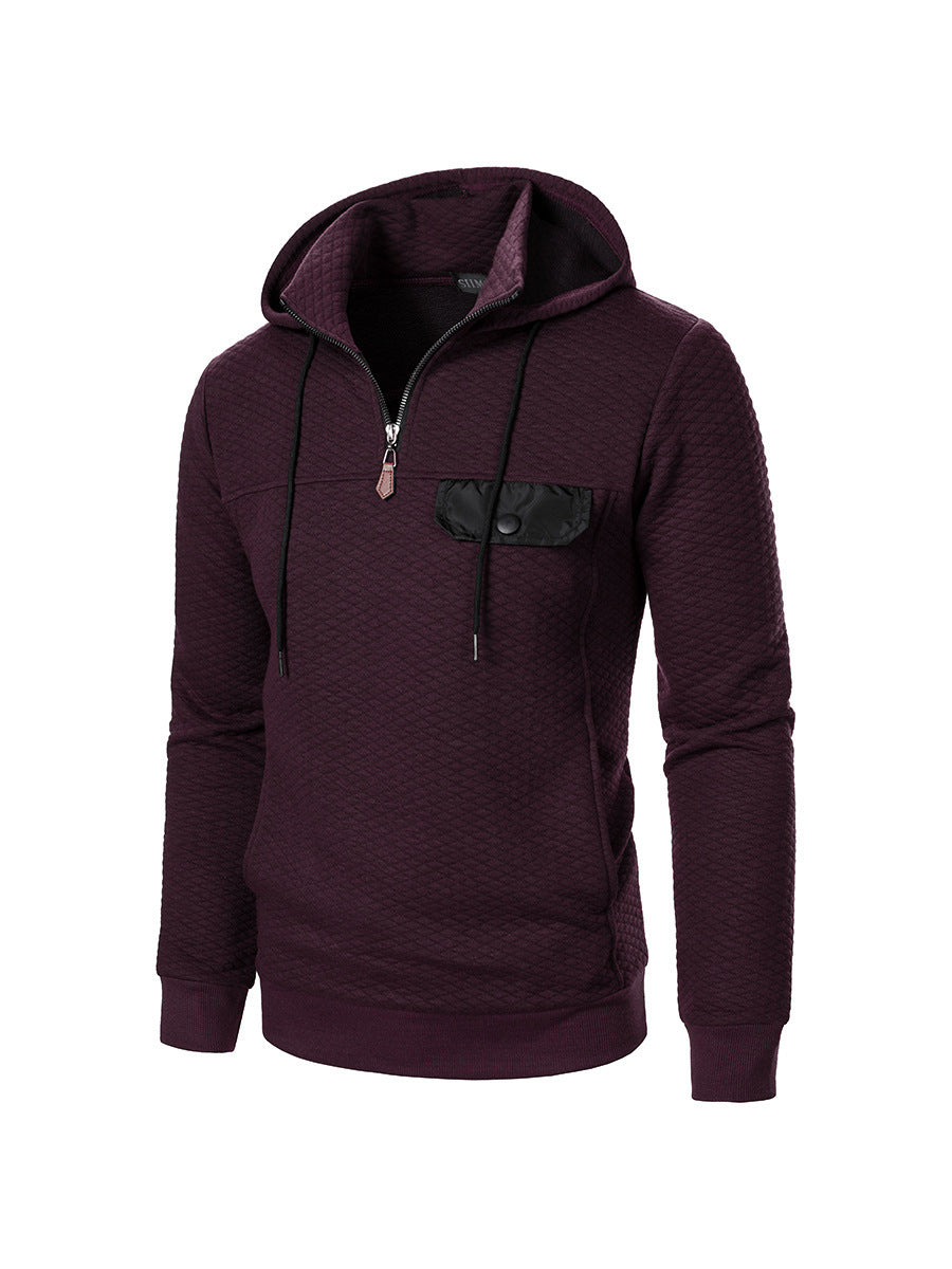 Men's Simplicity Trendy Loose Sweater Hooded