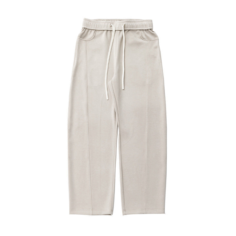 Split Patchwork Casual Pants Men's Loose Track Sweatpants