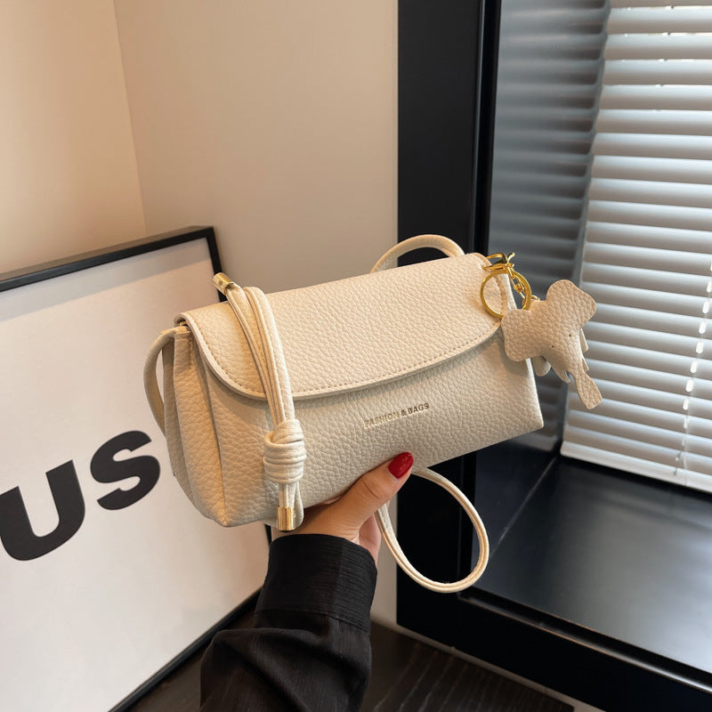 Soft Leather Small Shoulder Bag High Texture Niche Women