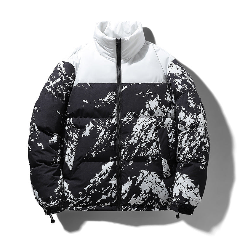 Autumn And Winter New Thick Warm Cotton-padded Jacket Men