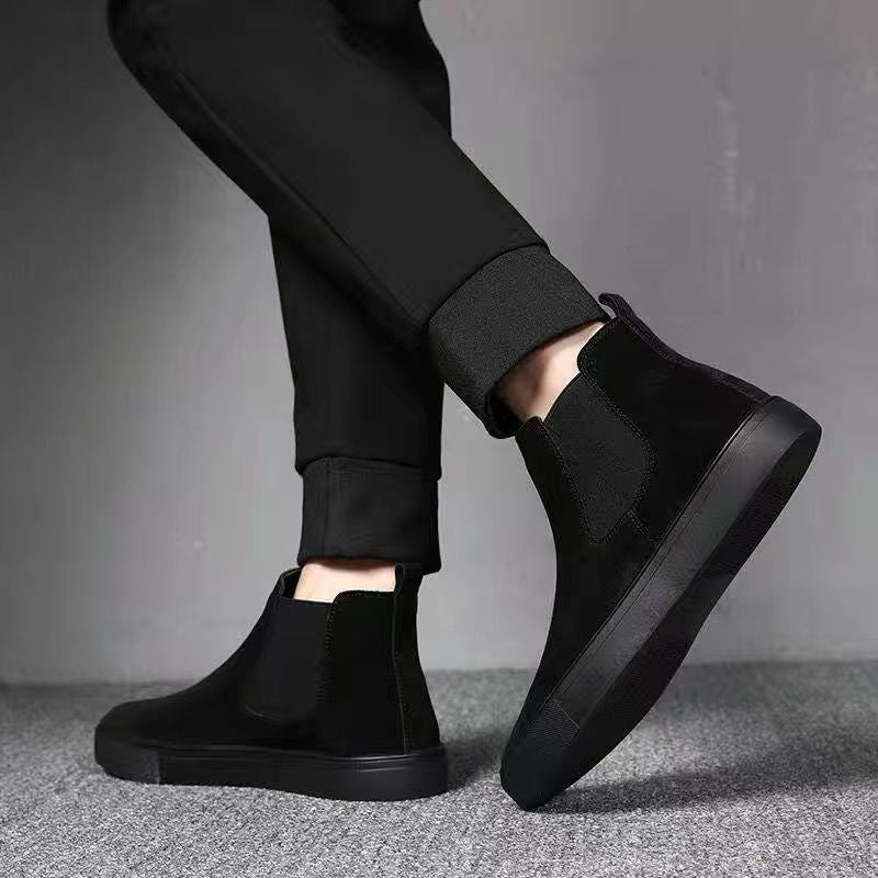 New Autumn And Winter High-top Casual Men's Sneakers