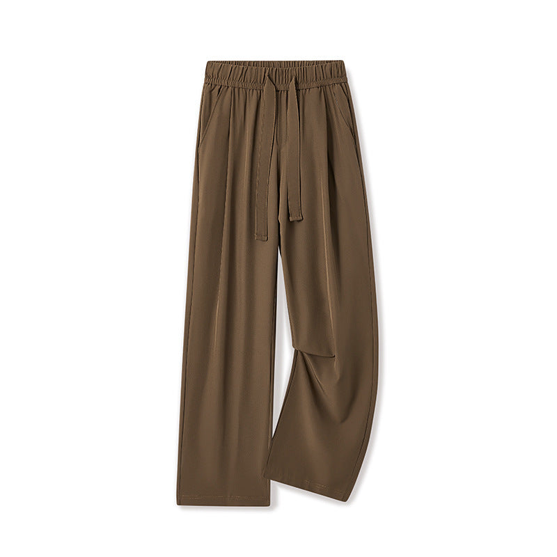 Men's Quick-drying Loose Straight Breathable Wide-leg Casual Pants