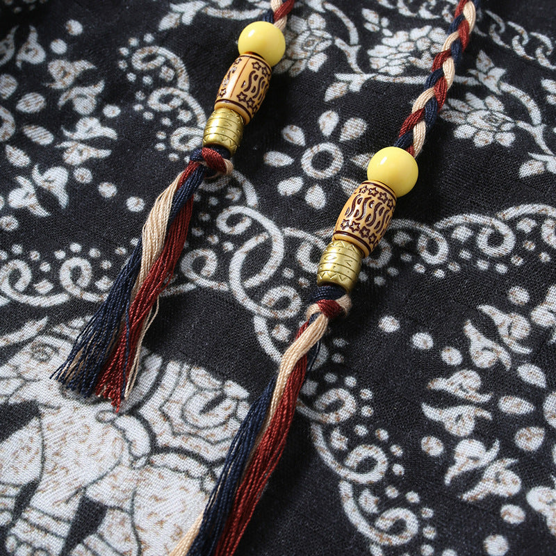 Men's Casual White And Colored Ankle-tied Harem Pants