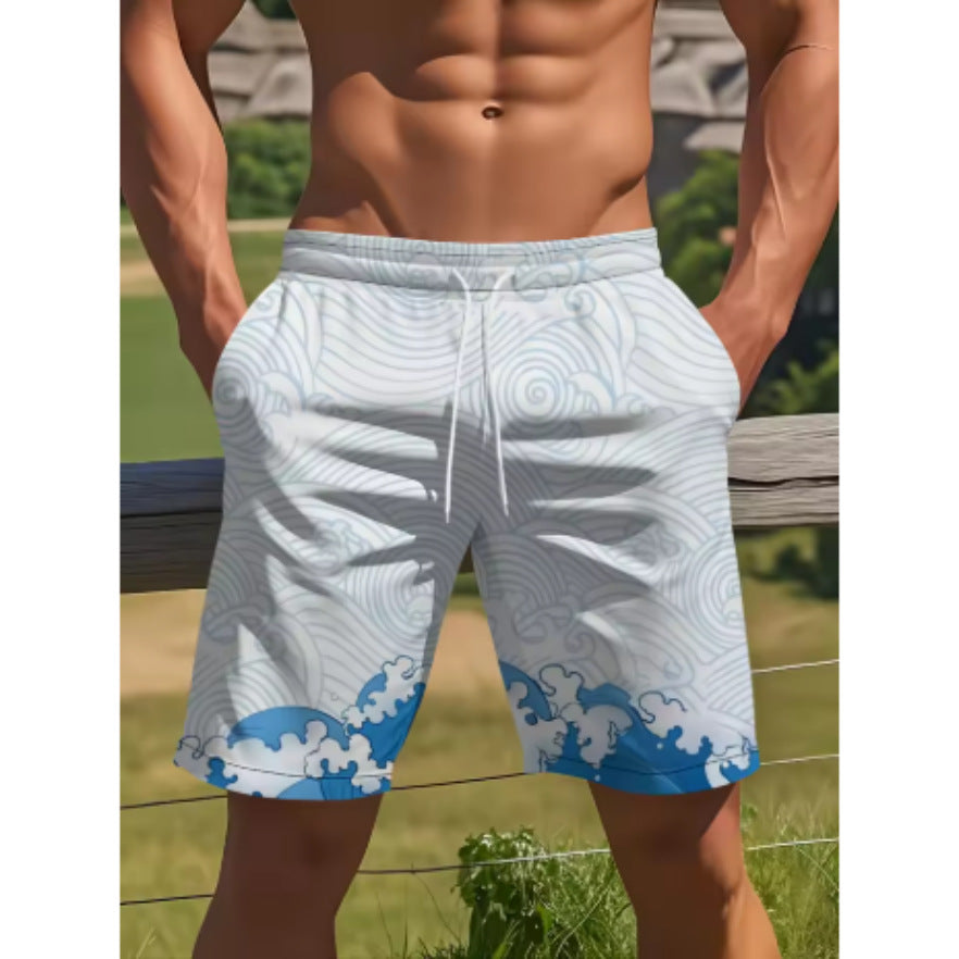 Summer Men's Beach Pants HAILANG 3D Printed Shorts