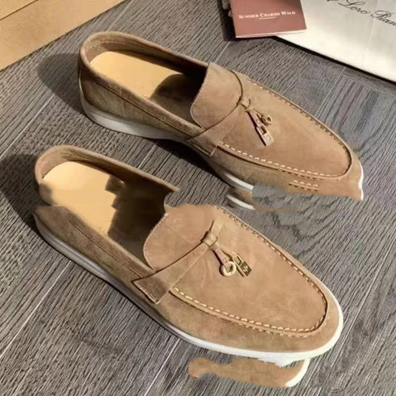 European And American Slip-on Gommino Casual And Lightweight Loafers