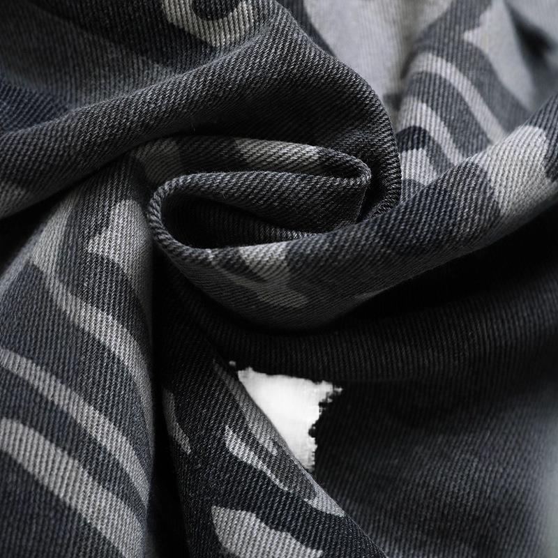 Camouflage American Casual Polo Collar Jacket Men's Spring And Autumn