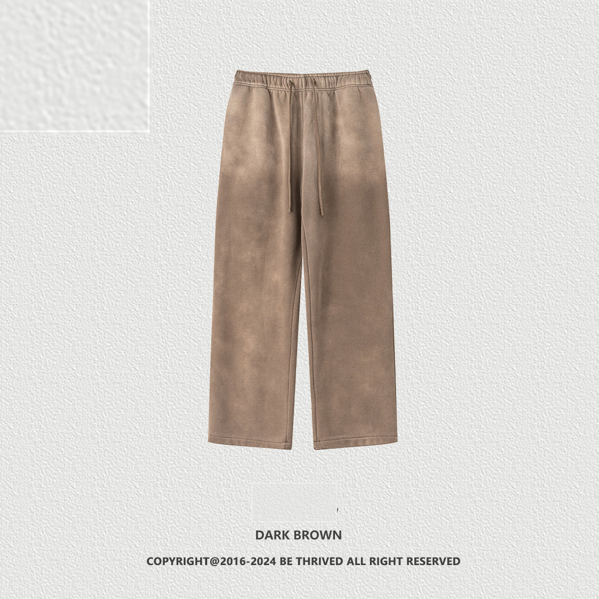 Men's Loose Velvet Thickened Wide Leg Straight Casual Pants