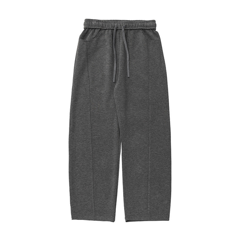 Split Patchwork Casual Pants Men's Loose Track Sweatpants