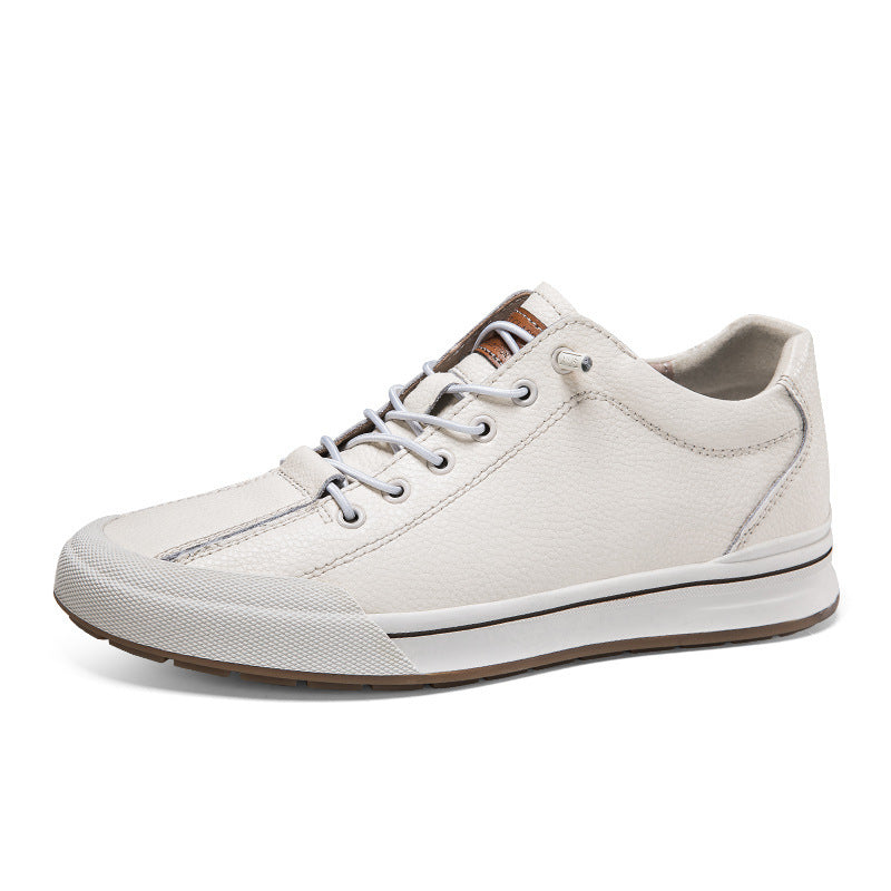 Men's White Shoes Breathable All-matching