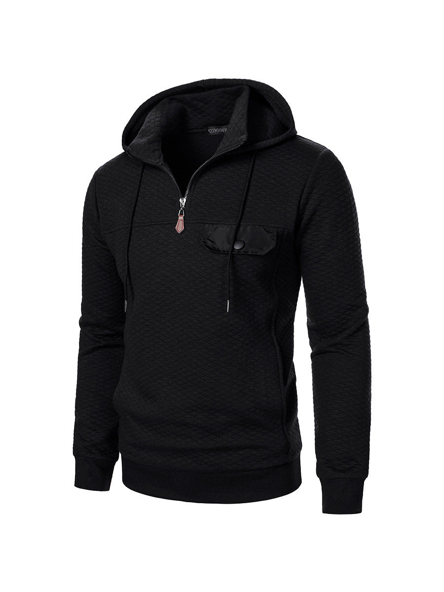 Men's Simplicity Trendy Loose Sweater Hooded