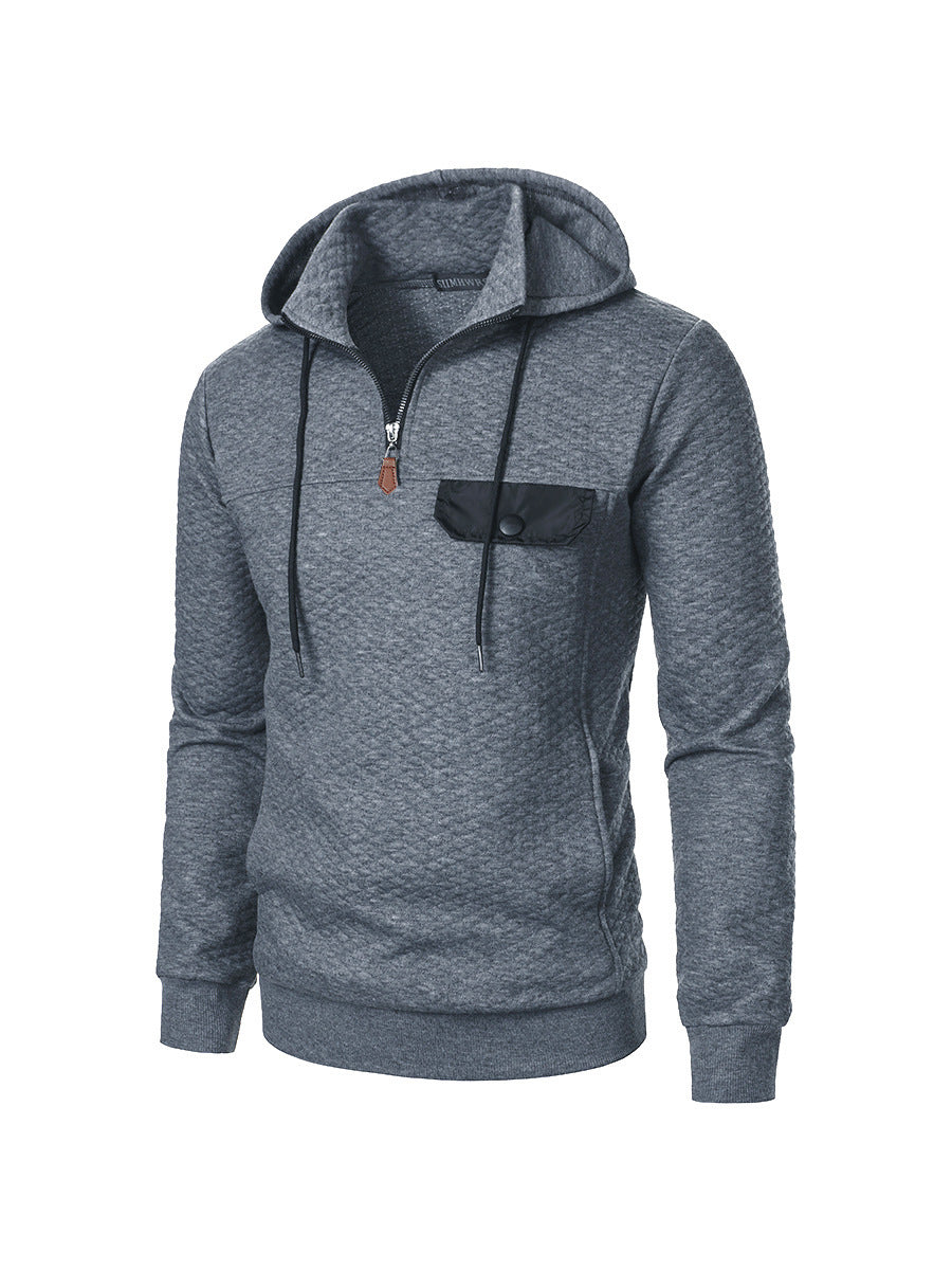 Men's Simplicity Trendy Loose Sweater Hooded