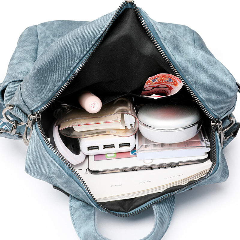 Retro Simple New Tassel Backpack For Women