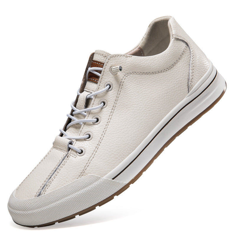 Men's White Shoes Breathable All-matching