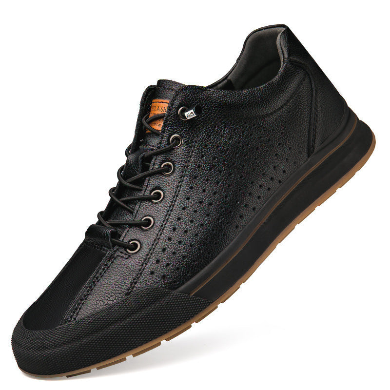 Men's White Shoes Breathable All-matching